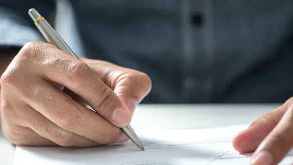 Das Testament gibt Auskunft über die Erben