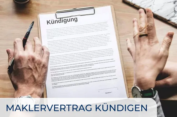 Titelbild Maklervertrag Kündigen